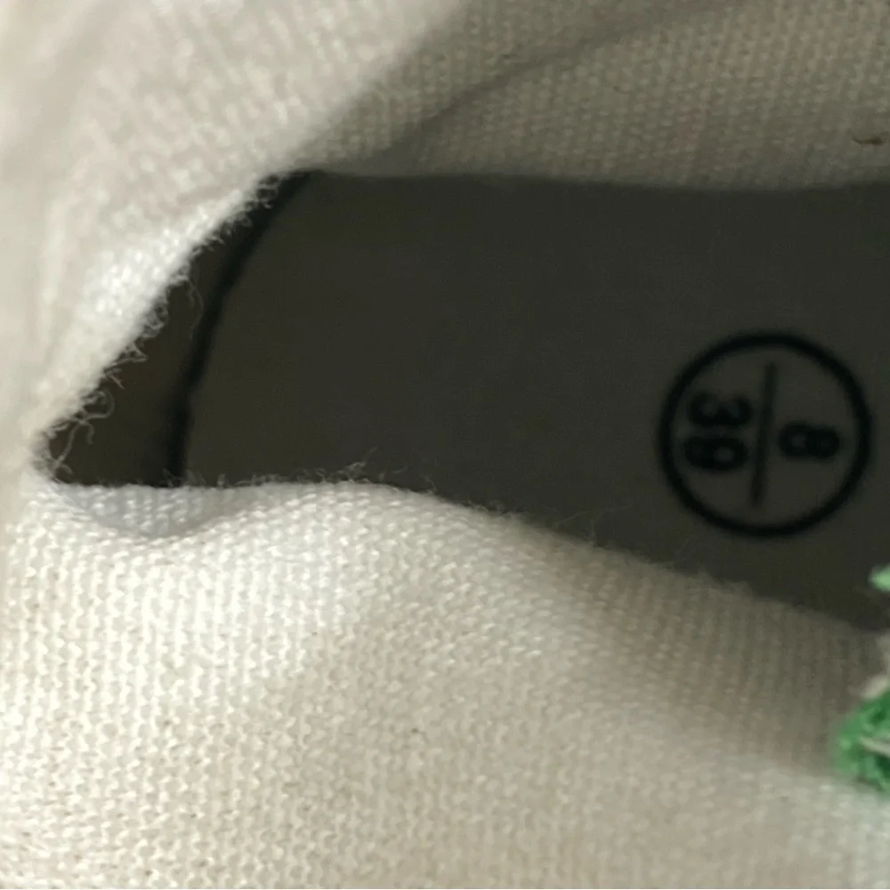 Green High-Top Platform Sneakers